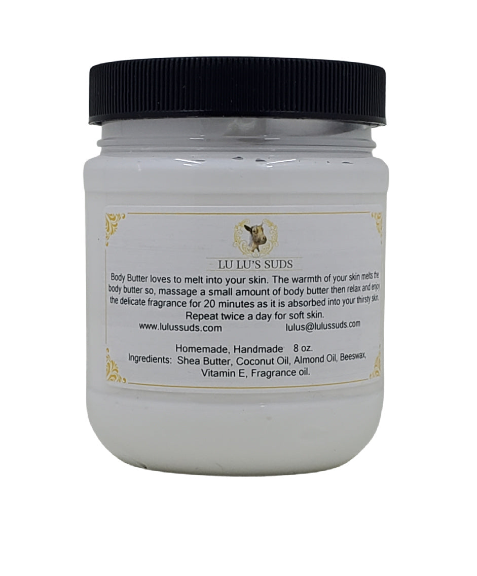 Honey Oatmeal Coconut Shea Body Butter 8 oz.