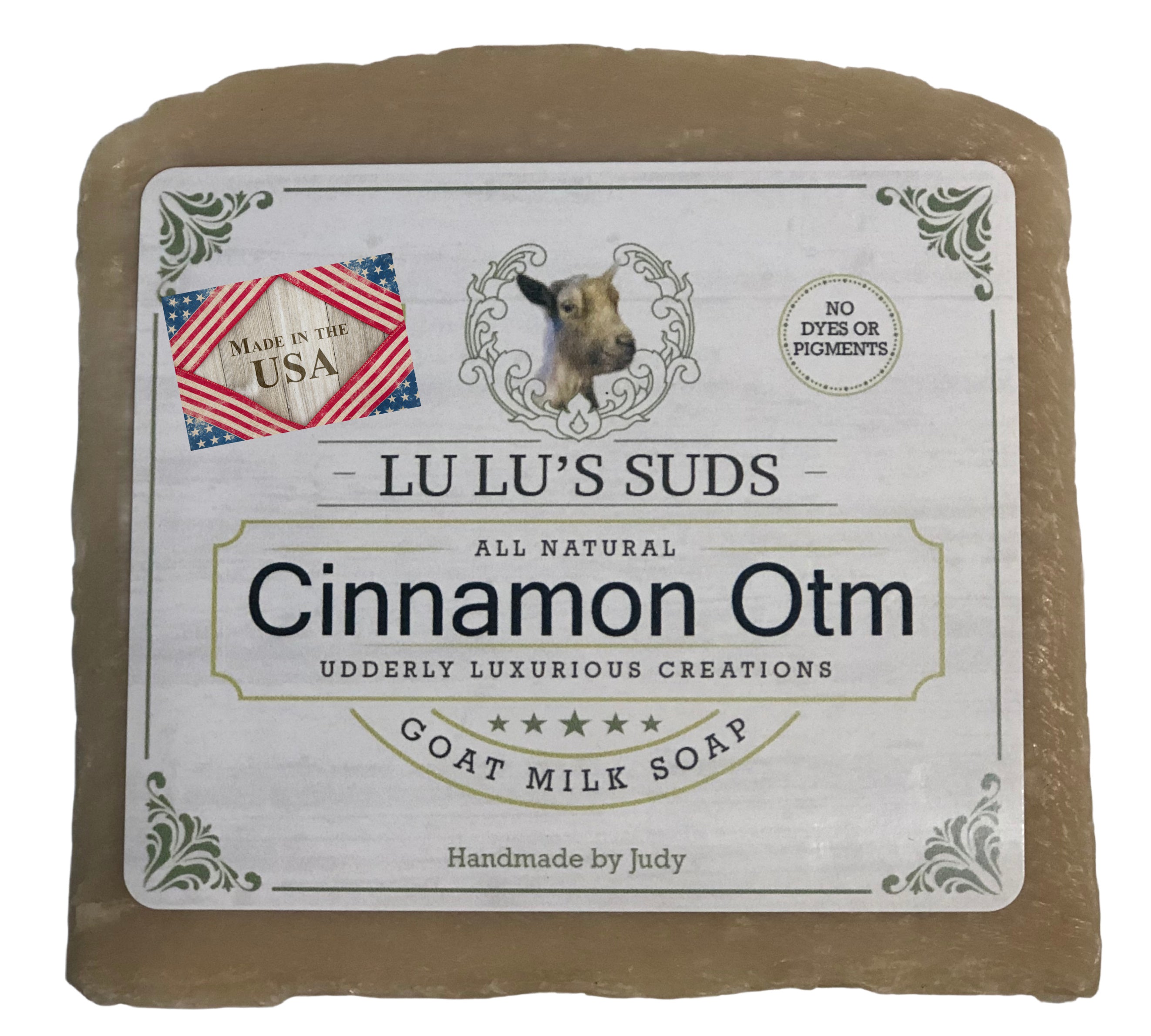 Cinnamon Goat Milk Soap 5 oz.