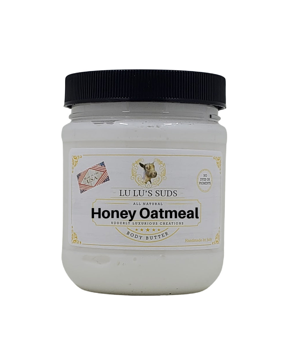 Honey Oatmeal Coconut Shea Body Butter 8 oz.