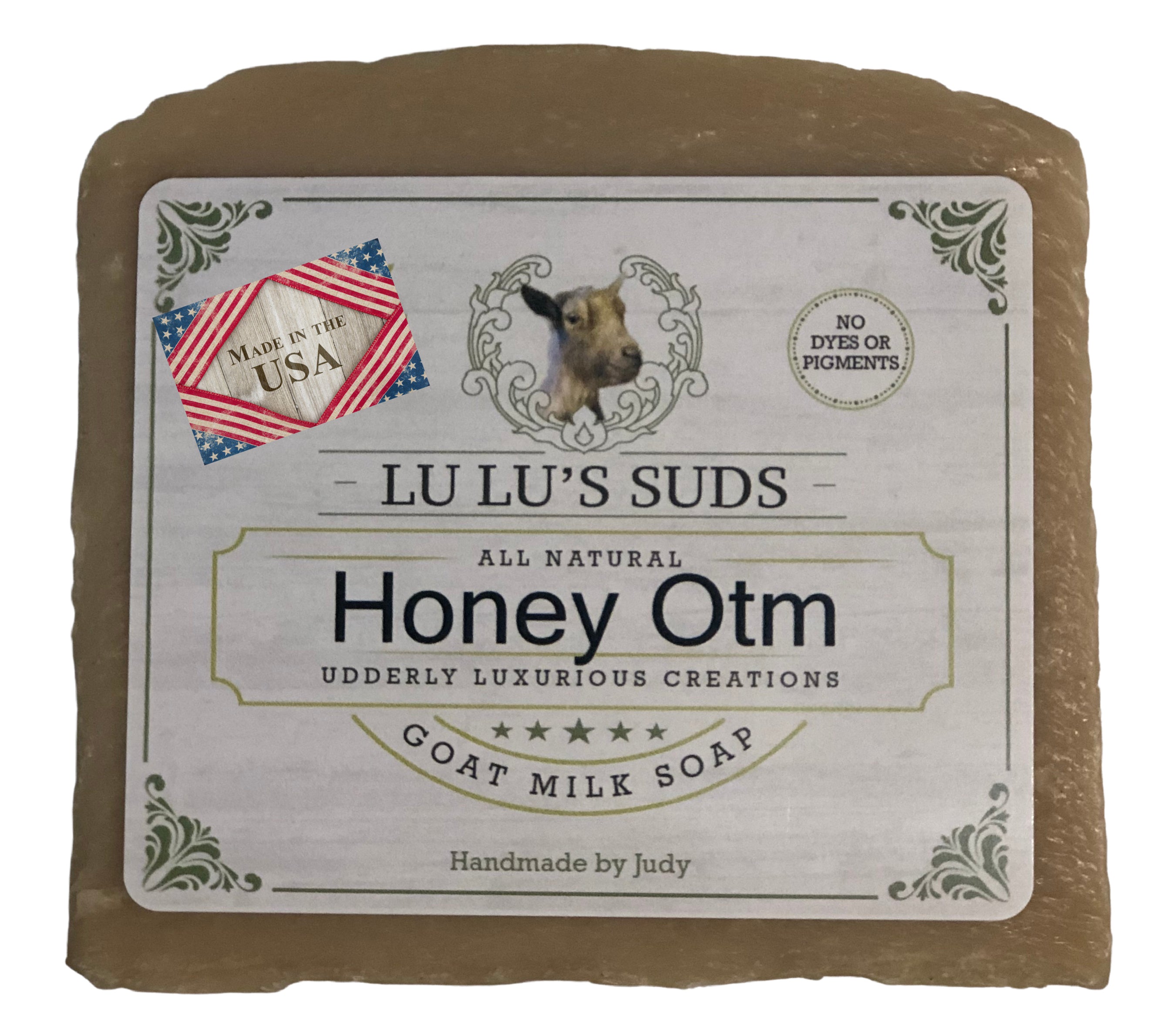 Honey Oatmeal Goat Milk Soap 5 oz.