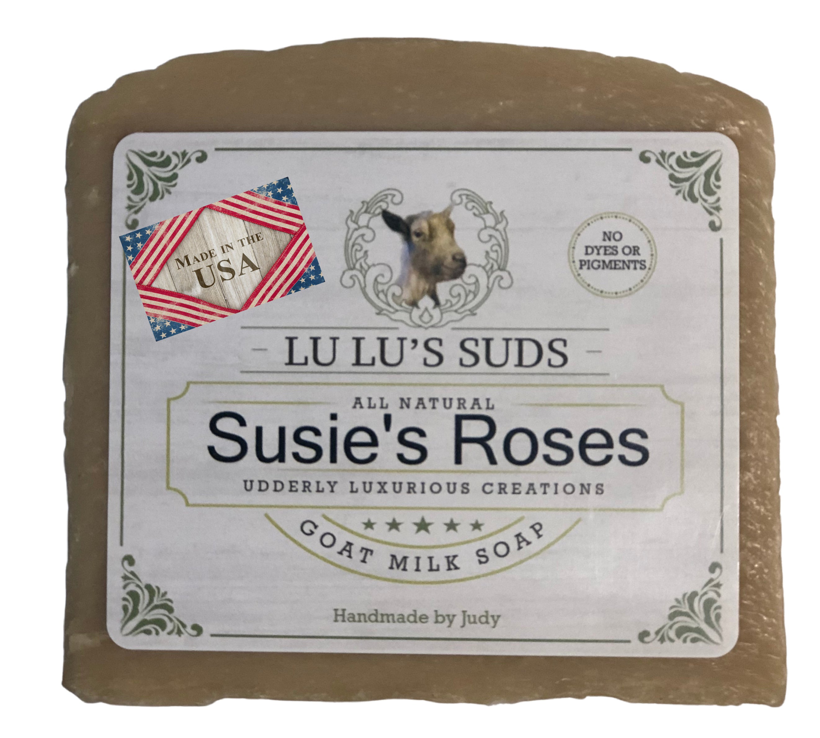 Susie's Roses Goat Milk Soap 5 oz.